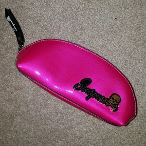 Sourpuss Clothing Pink Clutch Makeup Bag Retro